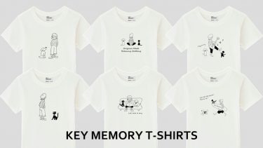 KEYMEMORYのイラストTシャツコレクション