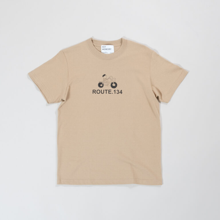 Route134 T-shirts BEIGE│KEYMEMORY鎌倉KEYMEMORY BLOG | 鎌倉長谷