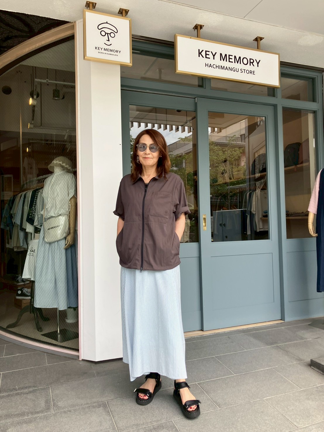 Double zip shirts KHAKI│KEYMEMORY鎌倉KEYMEMORY BLOG | 鎌倉長谷